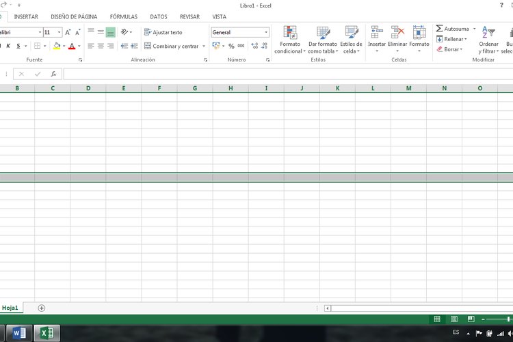 What is a row in Excel