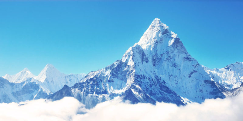 The five tallest mountains in the world