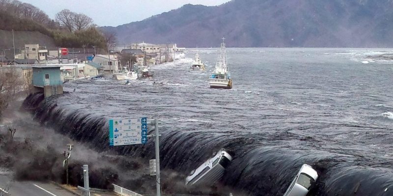 Japan tsunami in 2011