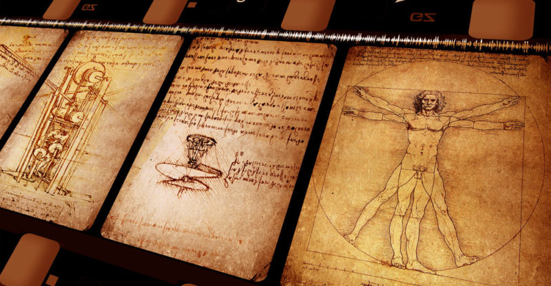 Leonardo Da Vinci drawing
