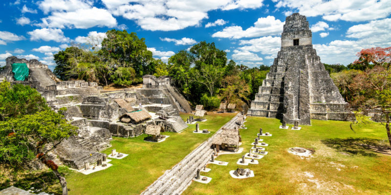 Pre-Columbian ruins of Guatemala