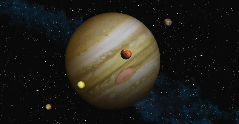 Satellites or moons of Jupiter