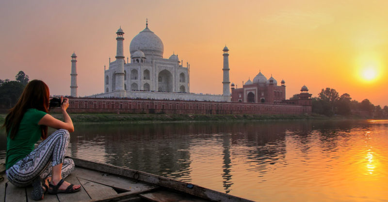 Taj Mahal location