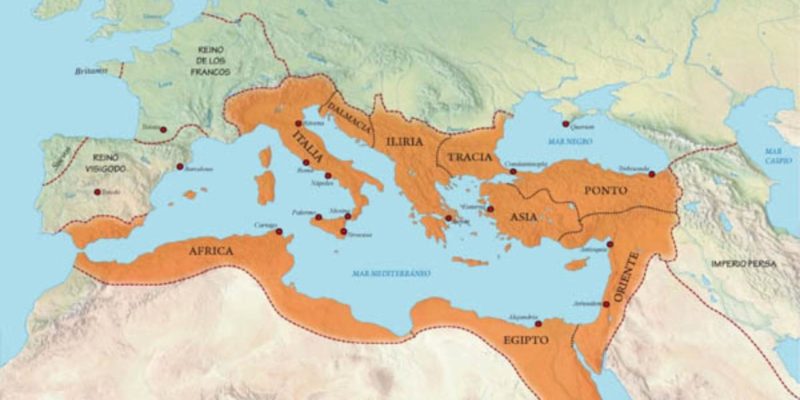Territories of the Byzantine Empire