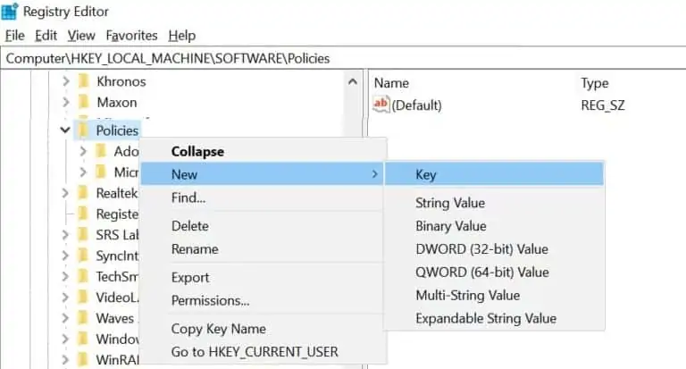 Uses the policy key to disable the Software Reporter tool from running