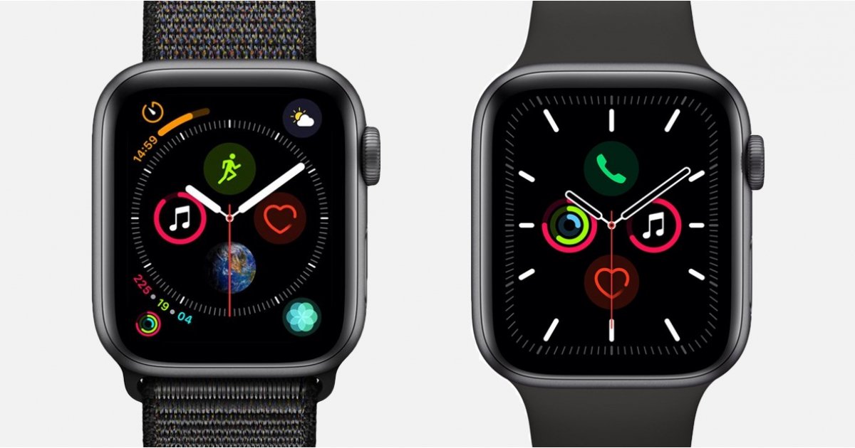 Series 4 and 5 Apple Watches