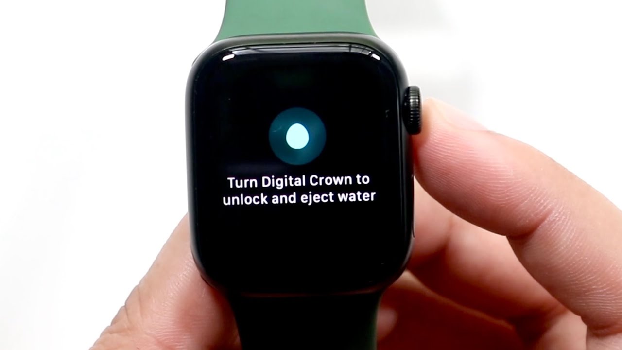 What Mechanism Does Apple Watch Use to Eject Water? 