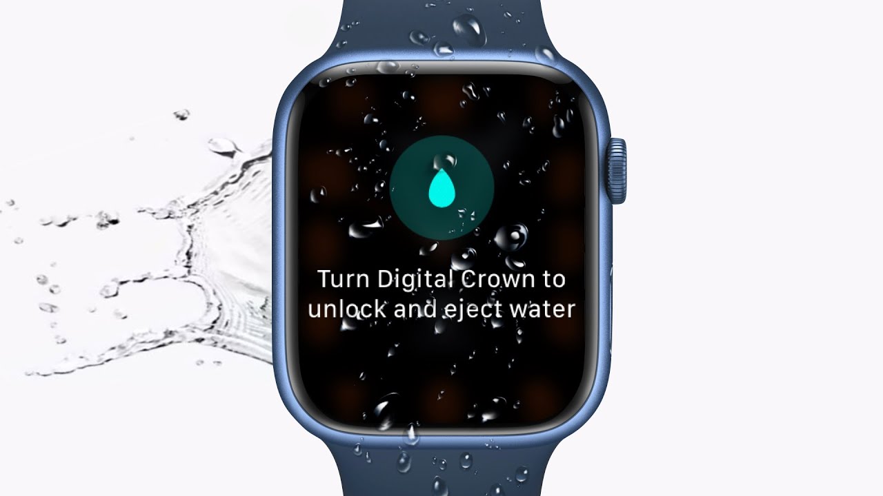 How can I get my Apple Watch to eject water? 