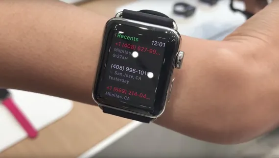 Information Plan on Apple Watch