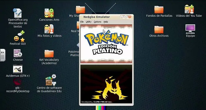 Pokémon emulator for DS - NO $GBA