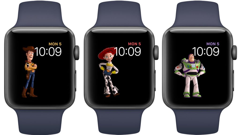 Apple watch characters speak the time 