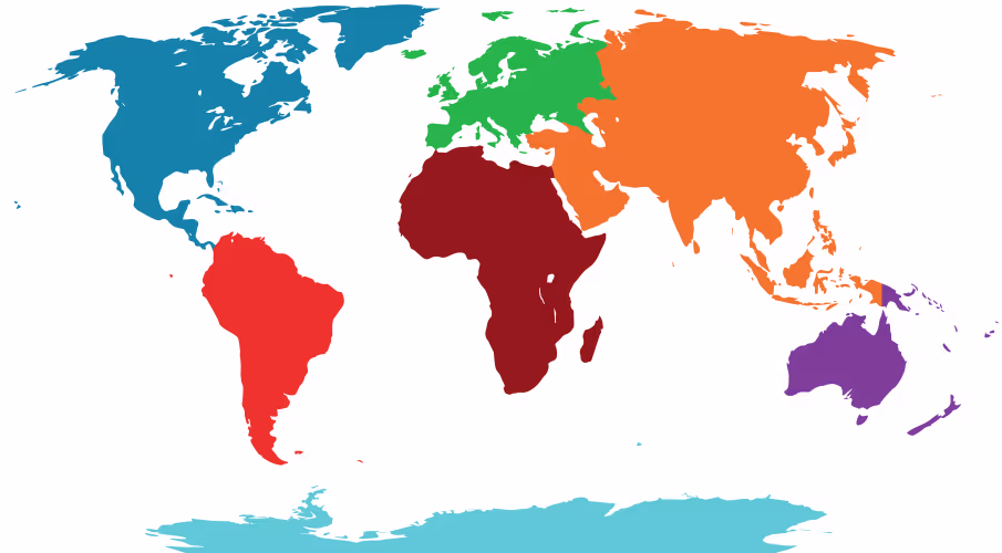 Top 10 Features and Characteristics of the Continents