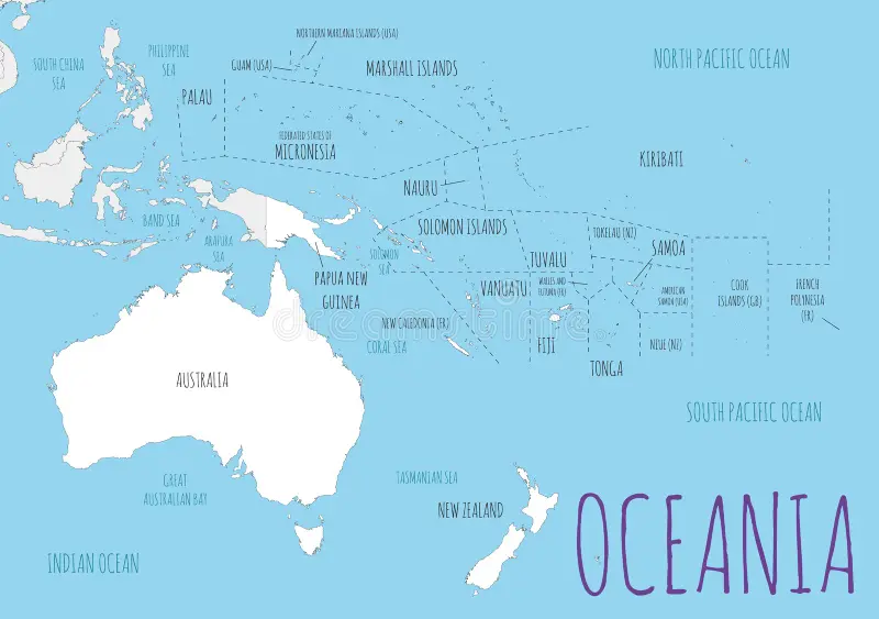 Oceania Population, its Climate, Characteristics, Economy And Religions