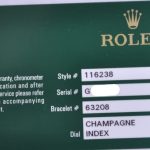 Rolex Warranty Card Authentication